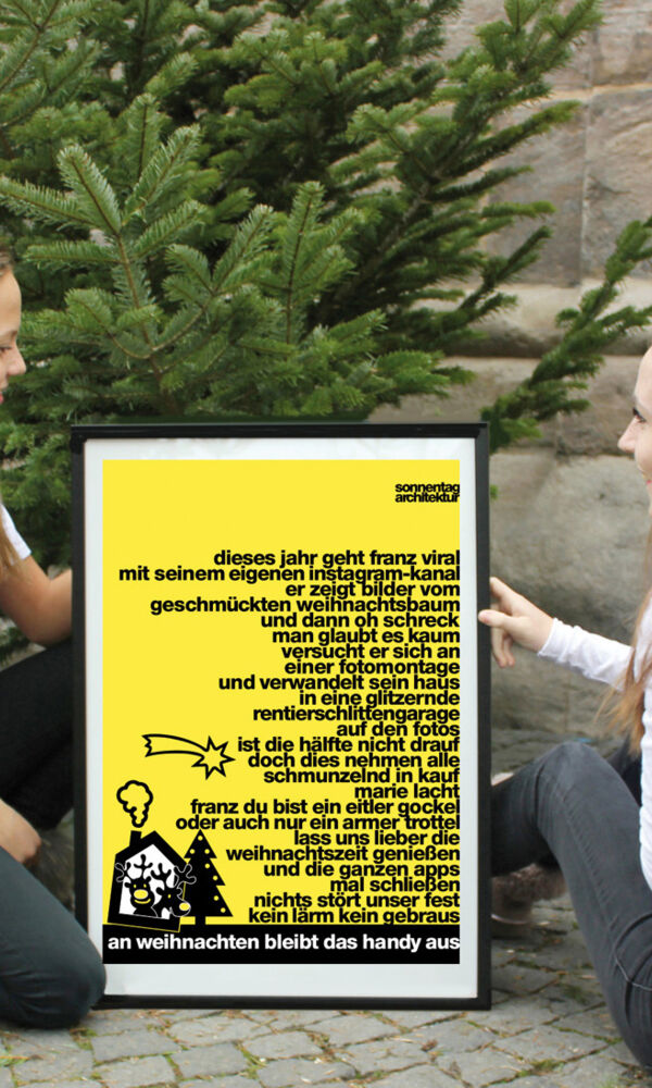 Sonnentag Architektur Weihnachten